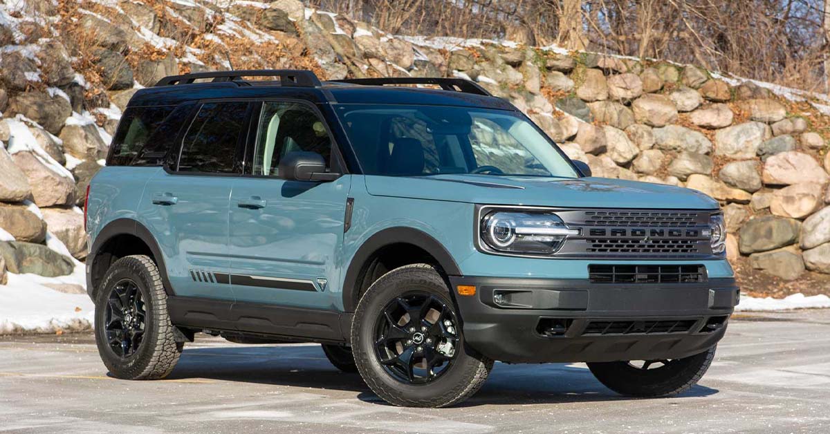 2025 Ford Bronco Sport Embraces Mustang's Touchscreen Tech
